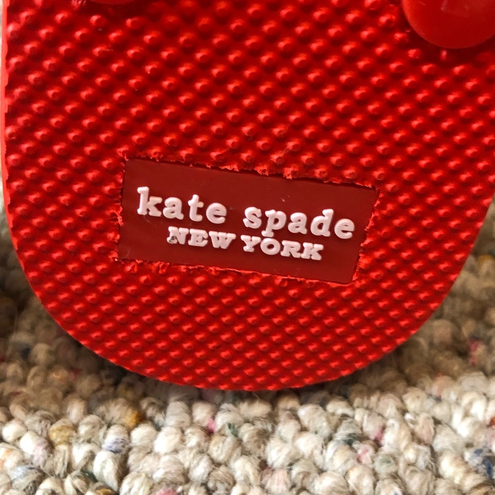 More π π HP π π Kate Spade β οΈ Fiji Flip Flops Wild Strawberry - Picture 8 of 14